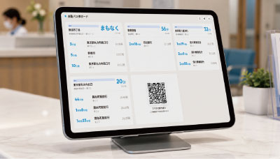 お家、お店、施設の専用時刻表。
